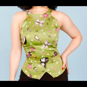 Pinup Couture Harley Top: Small